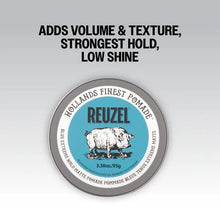 Load image into Gallery viewer, Reuzel Pomade Blue Extreme Hold Matte 3.38oz