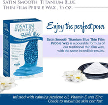 Cargar imagen en el visor de la galería, Satin Smooth Pebble Wax Titanium Blue 35oz