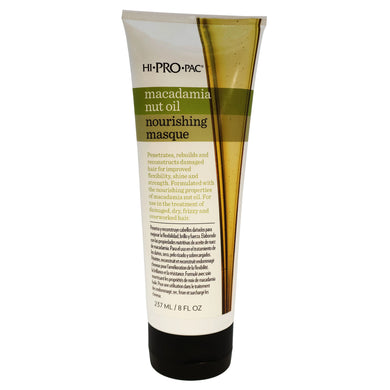 Hi.Pro.Pac Macadamia oil Nourishing Masque 8oz