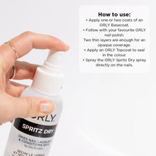 Cargar imagen en el visor de la galería, Orly Spritz Dry Dries Nail Lacquer 4oz