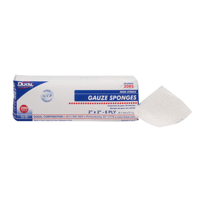 Dukal Gauze Sponges 2x2 8ply