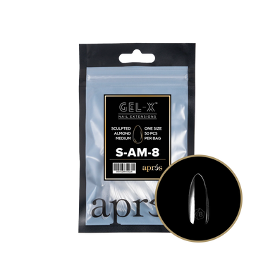 Apres GEL-X® Sculpted almond medium - Refill Bags