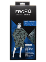 Load image into Gallery viewer, Fromm Apparel Studio Premium Palm leaves Hairstyling Cape