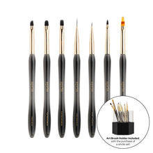 Load image into Gallery viewer, *PRE-VENTA* APRÉS ART BRUSH SET - 7PCS W/ HOLDER