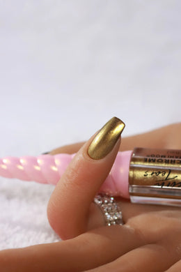 Mini Mani Moo UNICORN TEARS LIQUID CHROME GOLD