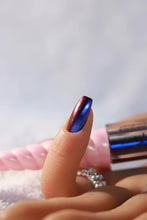 Cargar imagen en el visor de la galería, Mini Mani Moo UNICORN TEARS LIQUID CHROME WICKED BLUE