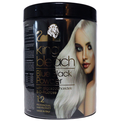 King Bleach Blue Black 16oz