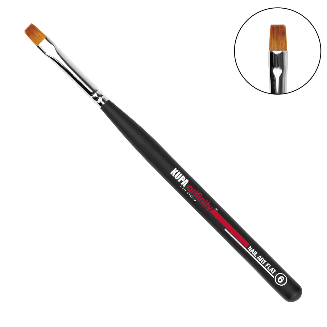 Kupa ARTFINITY NAIL ART FLAT BRUSH #6