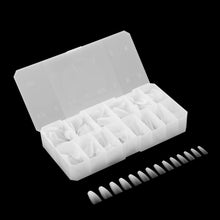 Load image into Gallery viewer, Après OMBRÉ GEL-X® NATURAL COFFIN MEDIUM TIP BOX OF TIPS - (210PCS)