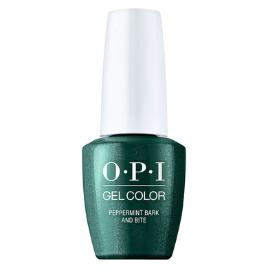 OPI Gel Color Peppermint Bark and Bite - Terribly Nice Holiday 2023