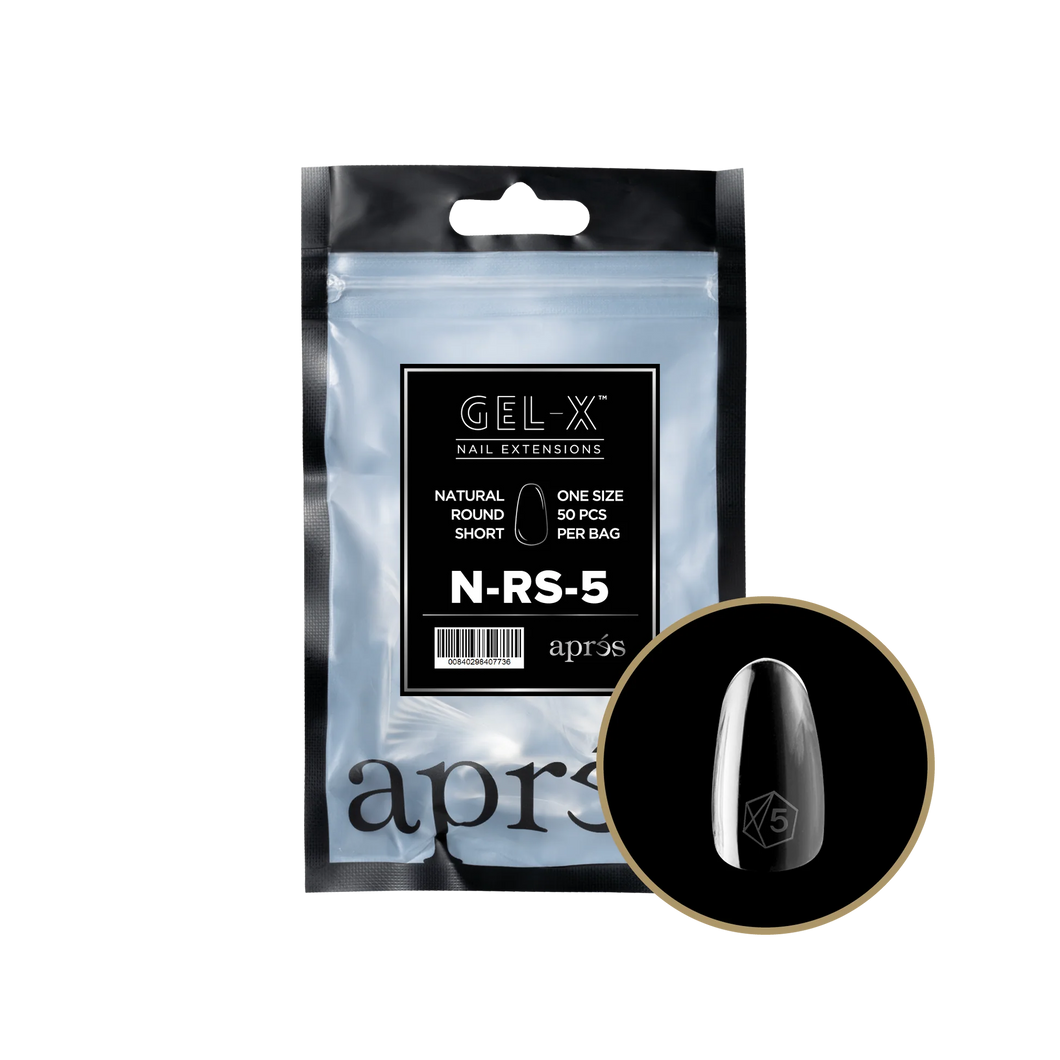 Après GEL-X® NATURAL ROUND SHORT REFILL BAG