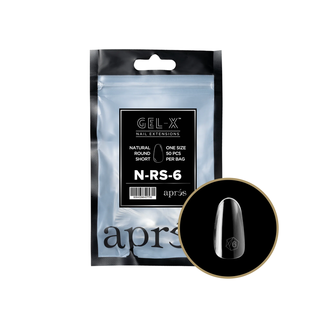 Après GEL-X® NATURAL ROUND SHORT REFILL BAG