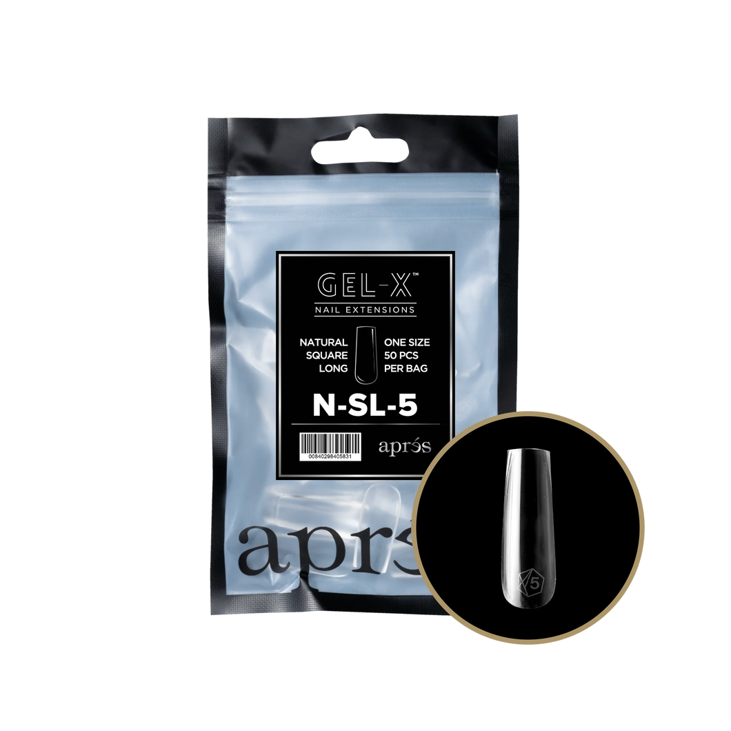 APRES NATURAL SQUARE LONG- REFILL BAGS