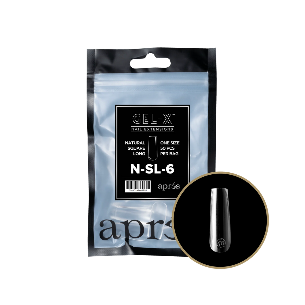 APRES NATURAL SQUARE LONG- REFILL BAGS