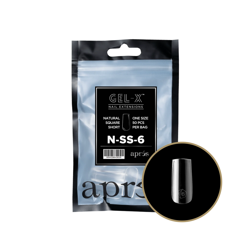 APRES NATURAL SQUARE SHORT- REFILL BAGS