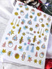 STICKERS NAILS  ASST