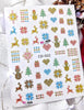 STICKERS NAILS  ASST