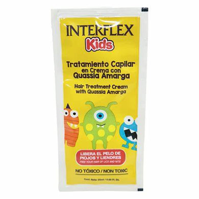 Interflex Kids Tratamiento Capilar en crema con Quassia Amarga 0.85oz