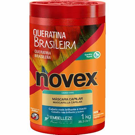 Novex Creme Trat Queratina Brasileira