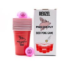 Load image into Gallery viewer, REUZEL Pigs Can Fly Beer Pong Game