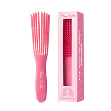 Load image into Gallery viewer, Rizos Curls Pink Detangling Flexi Brush