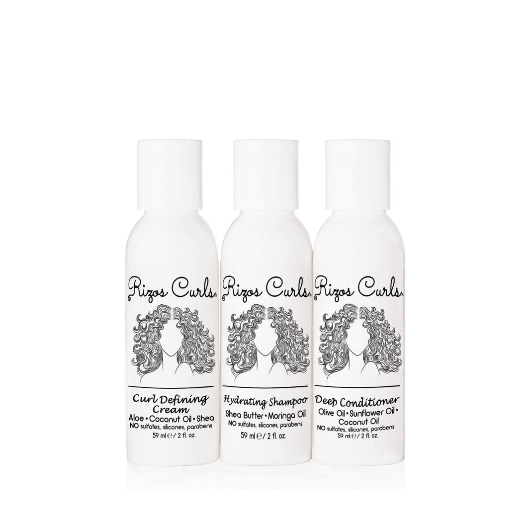 Rizos Curls 3-Step Travel Kit