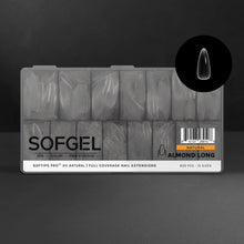 Cargar imagen en el visor de la galería, SOFGEL SOFTIPS PRO™ XV NATURAL - ALMOND LONG