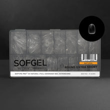 Cargar imagen en el visor de la galería, SOFGEL SOFTIPS PRO™ XV NATURAL - ROUND EXTRA SHORT