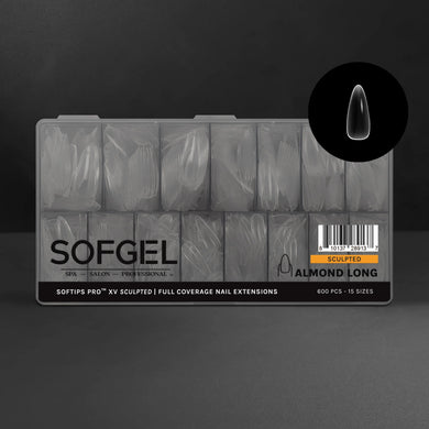 SOFGEL SOFTIPS PRO™ XV SCULPTED - ALMOND LONG