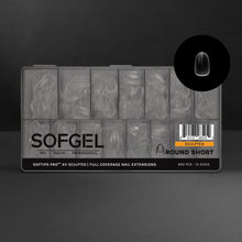 Cargar imagen en el visor de la galería, SOFGEL SOFTIPS PRO™ XV SCULPTED - ROUND SHORT