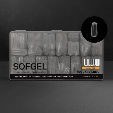 SOFGEL SOFTIPS PRO™ XV SCULPTED - SQUARE LONG