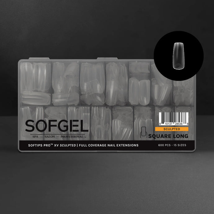 SOFGEL SOFTIPS PRO™ XV SCULPTED - SQUARE LONG