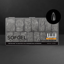 Cargar imagen en el visor de la galería, SOFGEL SOFTIPS PRO™ XV SCULPTED - STILETTO MEDIUM