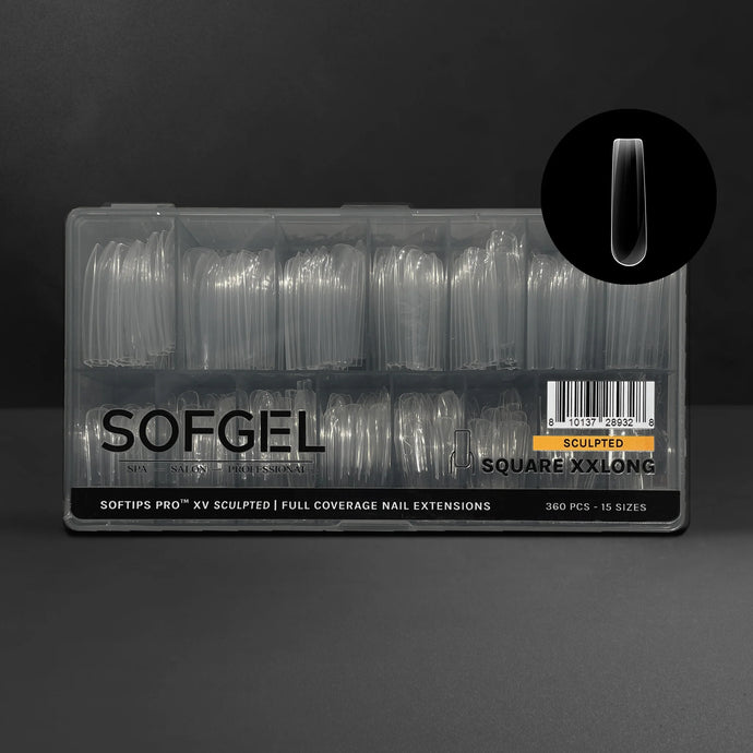 SOFGEL SOFTIPS PRO™ XV SCULPTED - SQUARE EXTRA EXTRA LONG