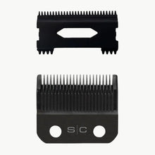 Cargar imagen en el visor de la galería, StyleCraft Black DLC Taper Clipper Blade and Shallow Tooth 2.0 Cutter