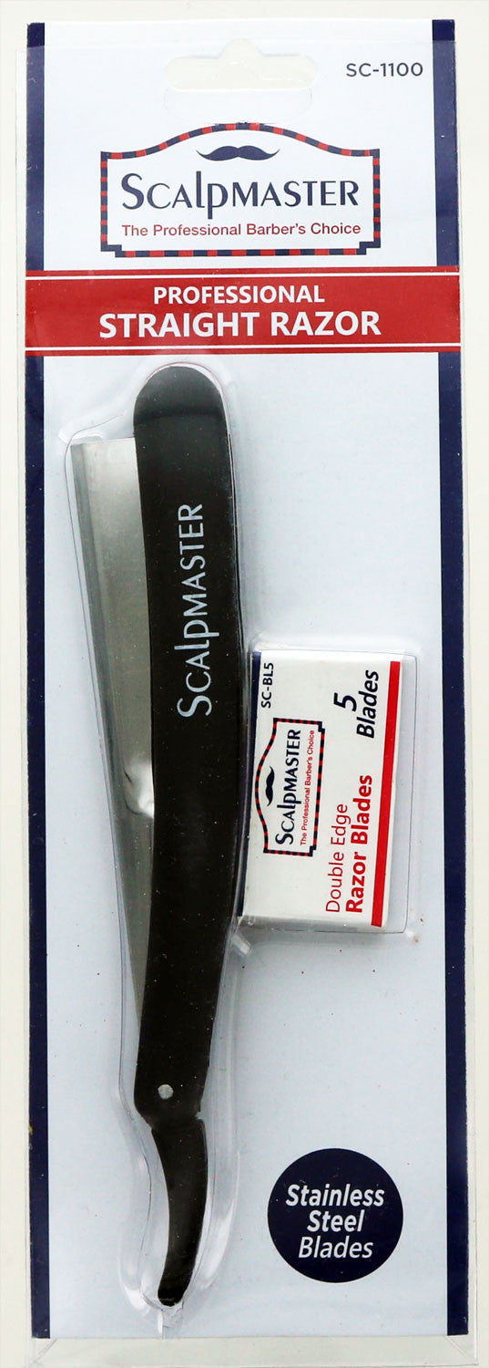 Scalpmaster Professional Straight Razor