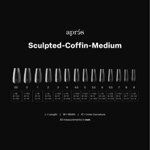 Load image into Gallery viewer, Après GEL-X® SCULPTED COFFIN MEDIUM BOX OF TIPS - PRO (600PCS)