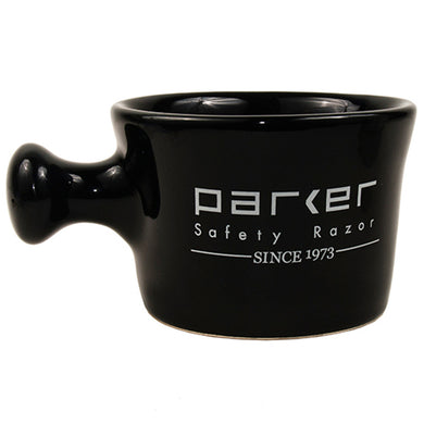 Parker Black Apothecary Shave Mug