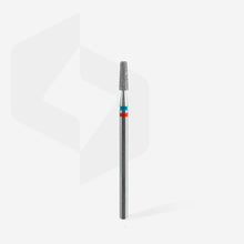 Load image into Gallery viewer, Diamond nail drill bit DUO cone red-blue EXPERT head diameter 2,5 mm / working part 8 mm