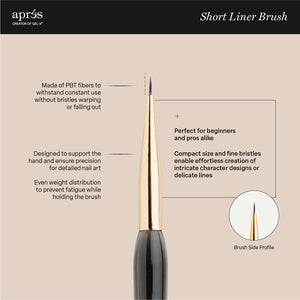 *PRE-VENTA* Aprés Short Liner Brush