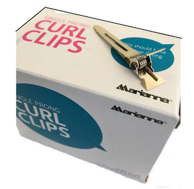 Marianna Single Prong Curl Clips