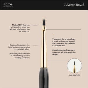 *PRE-VENTA* Aprés V-Shape Brush