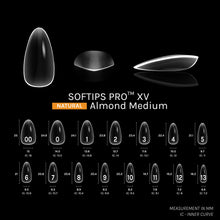 Cargar imagen en el visor de la galería, SOFGEL SOFTIPS PRO™ XV NATURAL - ALMOND MEDIUM