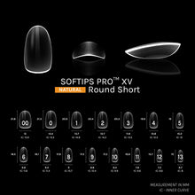 Cargar imagen en el visor de la galería, SOFGEL SOFTIPS PRO™ XV NATURAL - ROUND SHORT