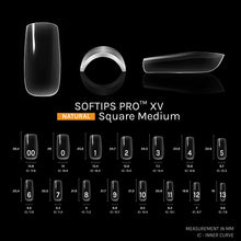 Cargar imagen en el visor de la galería, SOFGEL SOFTIPS PRO™ XV NATURAL - SQUARE MEDIUM