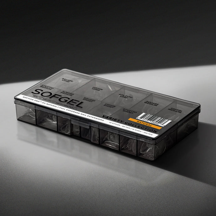 SOFGEL SOFTIPS PRO™ XV NATURAL - VARIETY COLLECTION