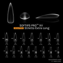 Cargar imagen en el visor de la galería, SOFGEL SOFTIPS PRO™ XV SCULPTED - STILETTO EXTRA LONG