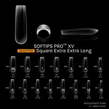 Cargar imagen en el visor de la galería, SOFGEL SOFTIPS PRO™ XV SCULPTED - SQUARE EXTRA EXTRA LONG