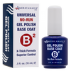 Americanails B2 No-Run Gel Polish Base Coat X-Thick Formula .5oz