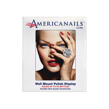 Load image into Gallery viewer, Americanails Premium Wall Mount Polish Rack 96ct